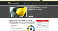 Desktop Screenshot of prevengos.com